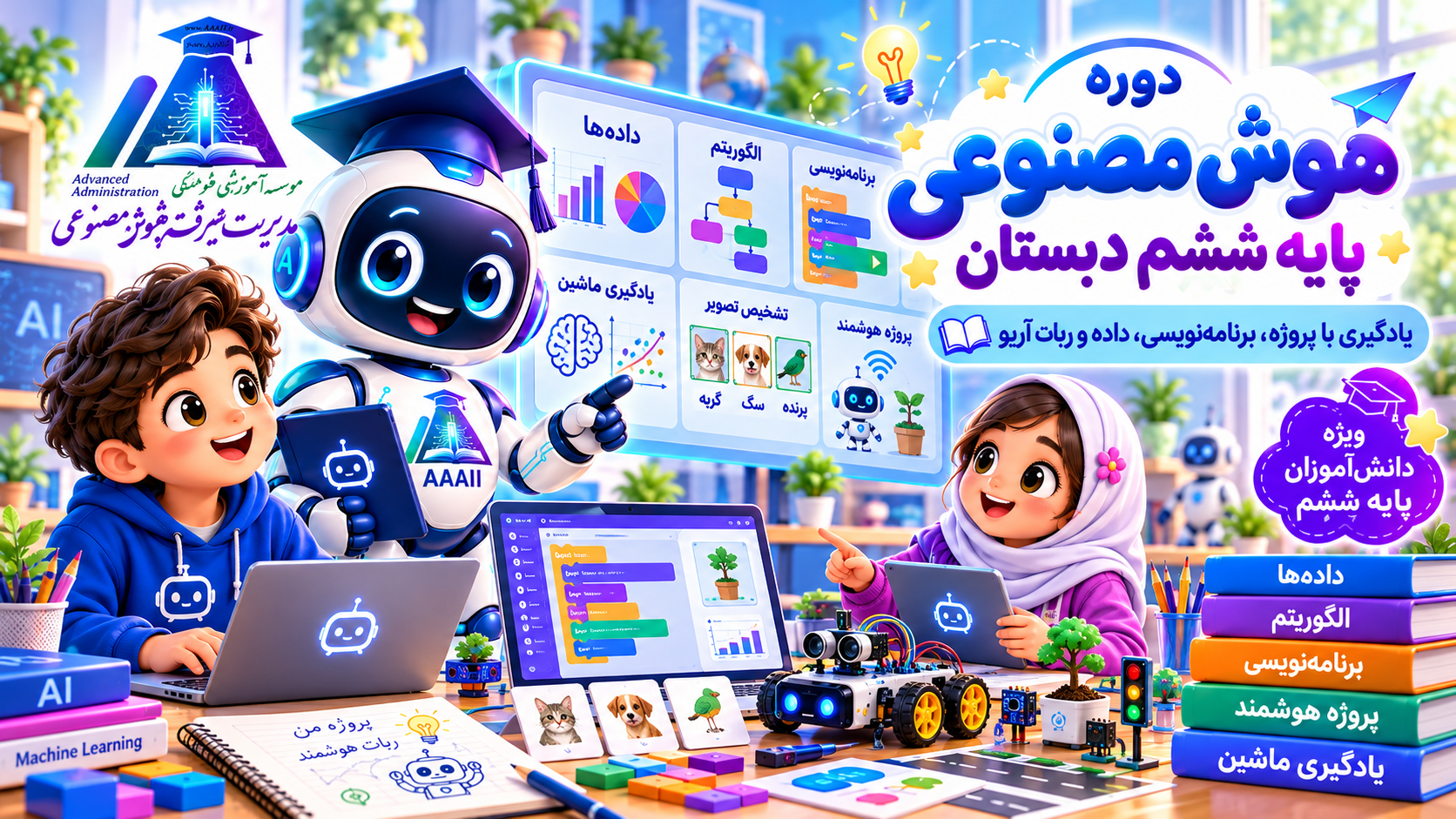 هوش مصنوعی (ویژه ششم دبستان دخترانه آلا)