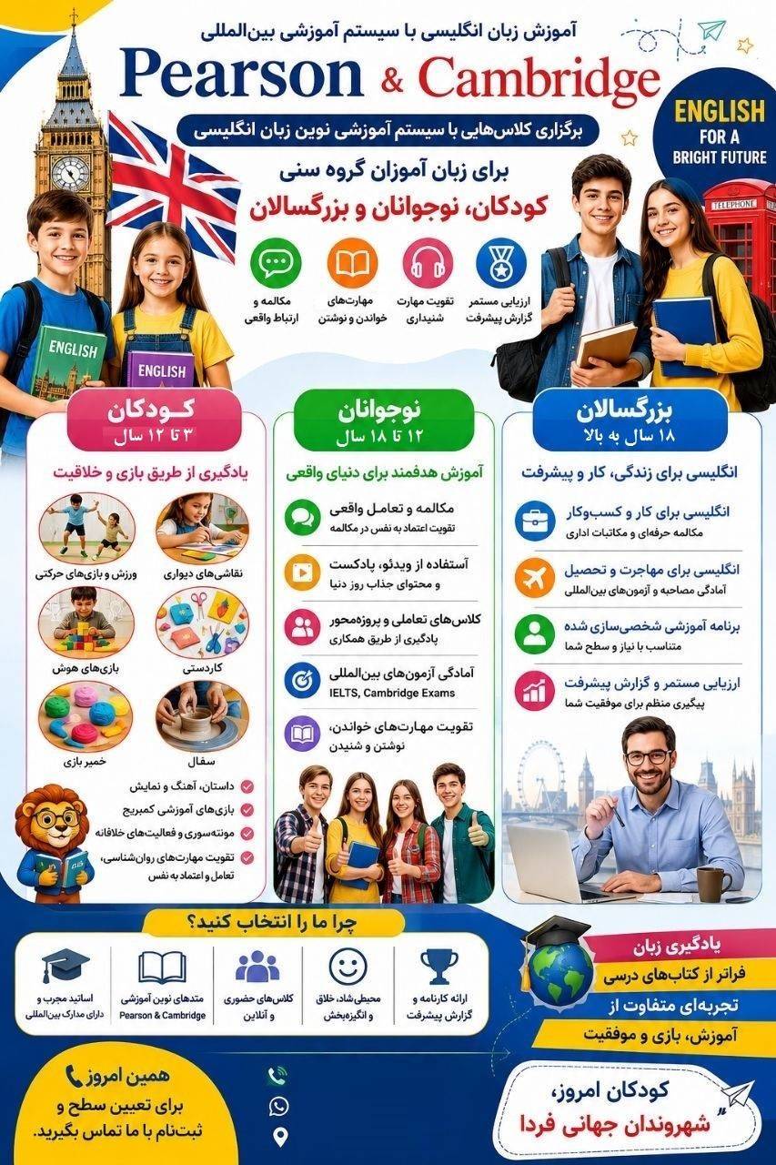 برگزاری دوره آموزش زبان موسسه آموزشی فرهنگی مدیریت پیشرفته هوش مصنوعی با همکاری گروه نسل سلمان (خانواده آسمانی)
